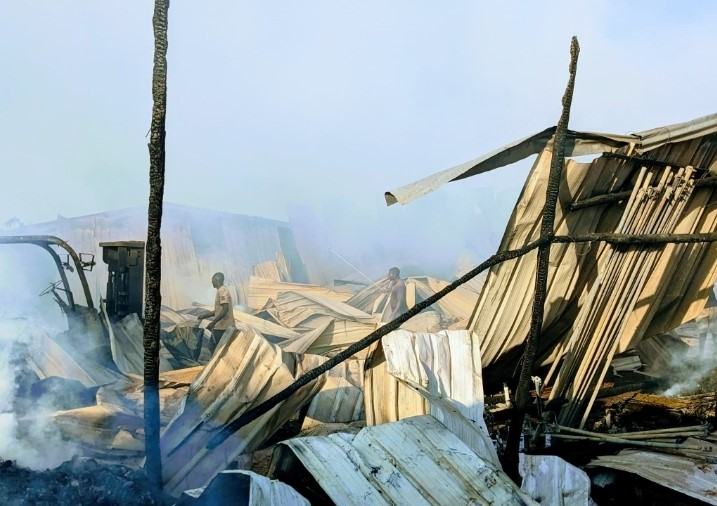Rwamagana: Inkongi y’umuriro yibasiye ububiko bwa REG